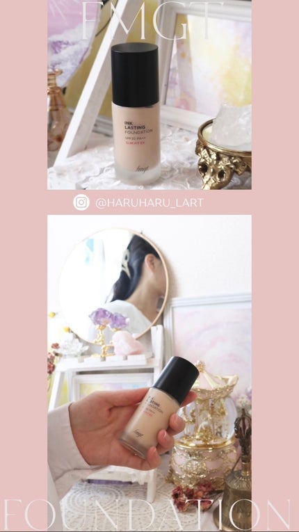 インクラスティングファンデーション スリムフィットEX/THE FACE SHOP/リキッドファンデーションの人気ショート動画