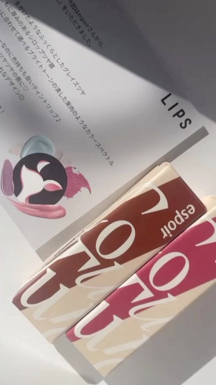 クチュールリップティントグレイズ/espoir/リップティントの人気ショート動画