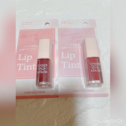 CHEER me COLOR リップティント/セリア/リップティントの動画クチコミ3つ目