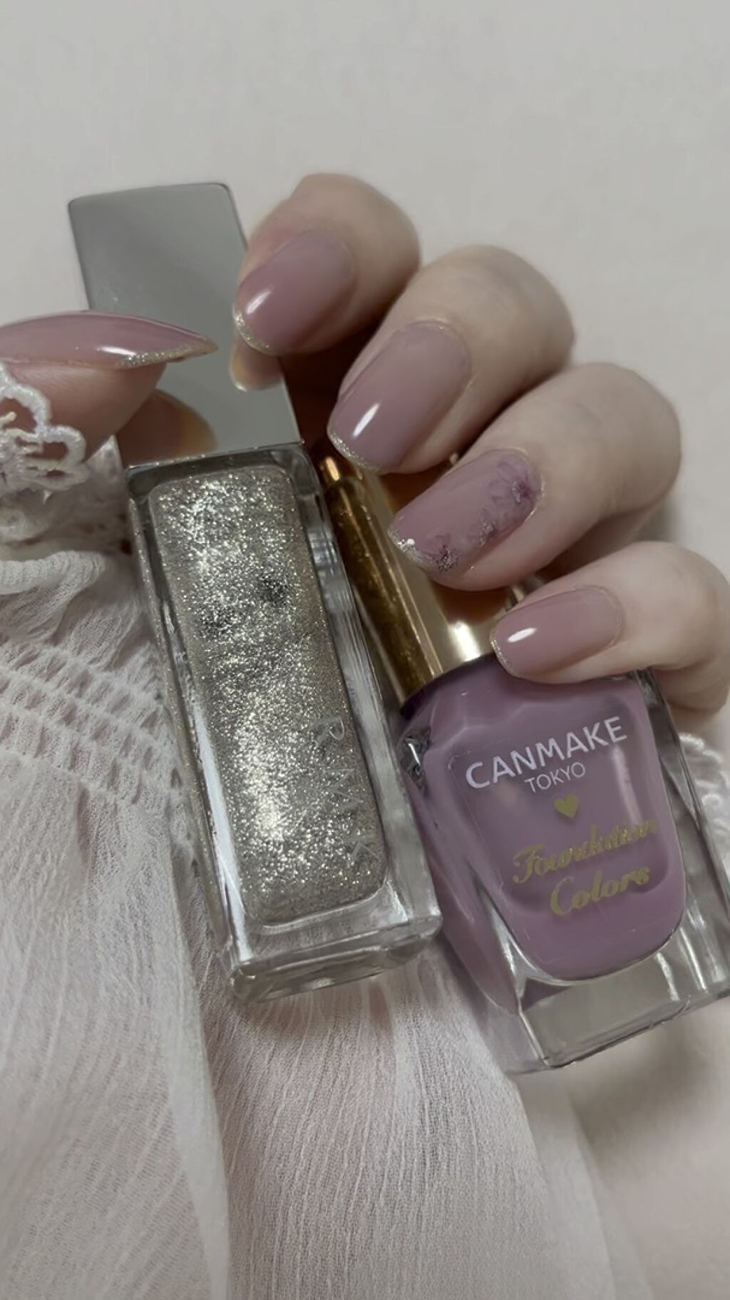 しずくネイルシール/キャンドゥ/ネイルシールの人気ショート動画