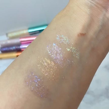 パールブリーアイグリッター/BLACK ROUGE/グリッターを使ったクチコミ(3枚目)