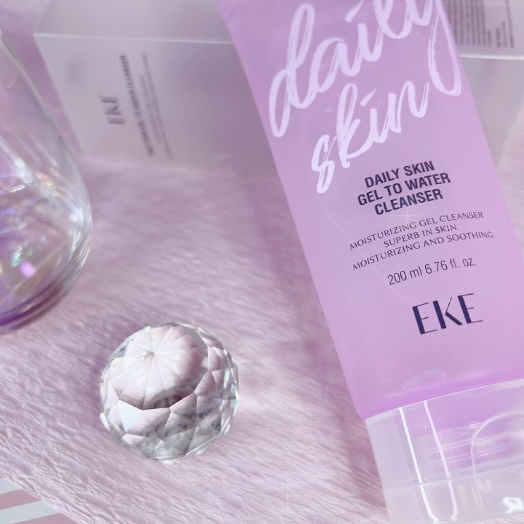 デイリースキン ジェルトゥウォータークレンザー/EKE/クレンジングジェルの動画クチコミ2つ目