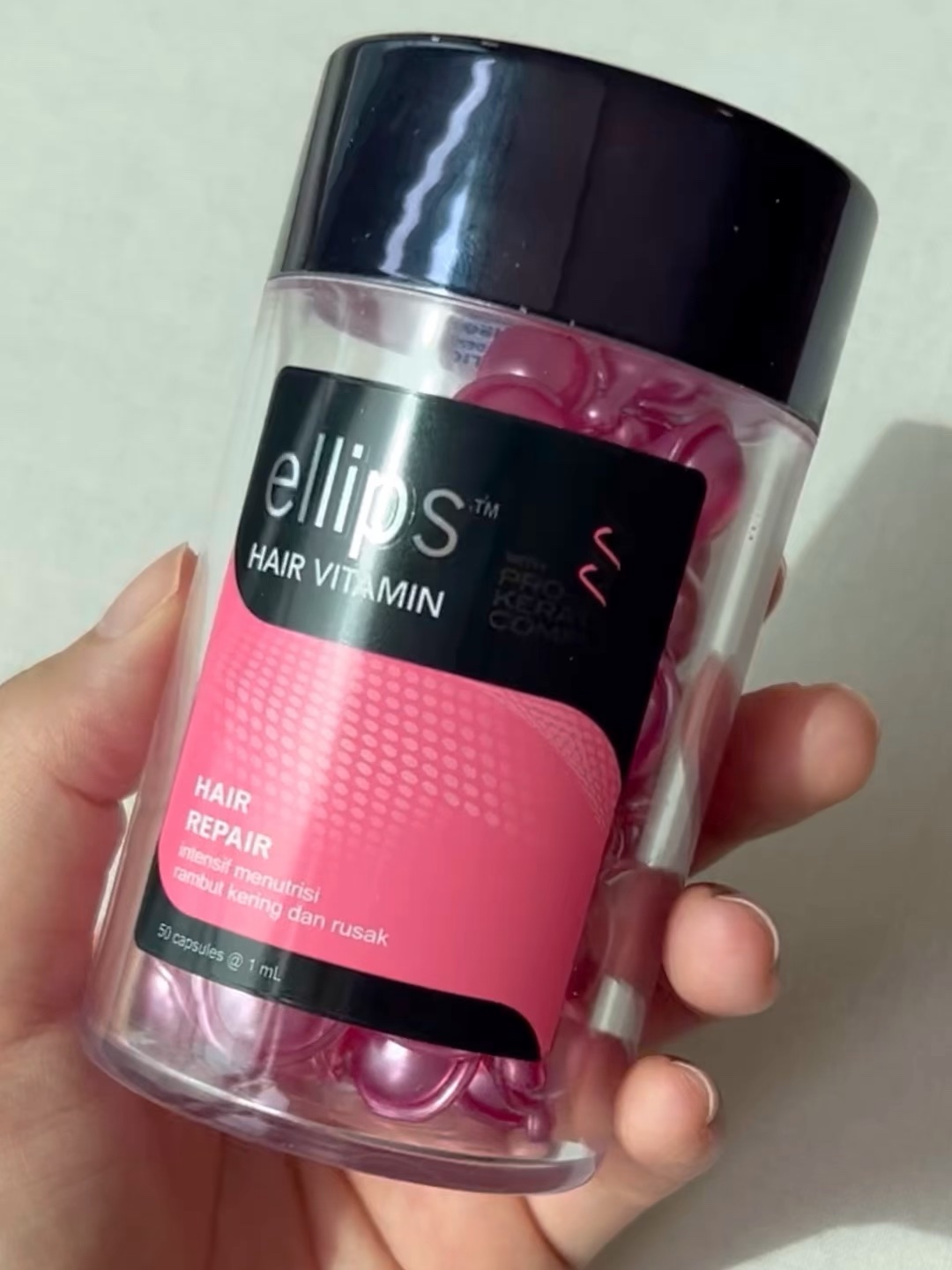 ヘアーオイル【トリートメント】/ellips/ヘアオイルの人気ショート動画