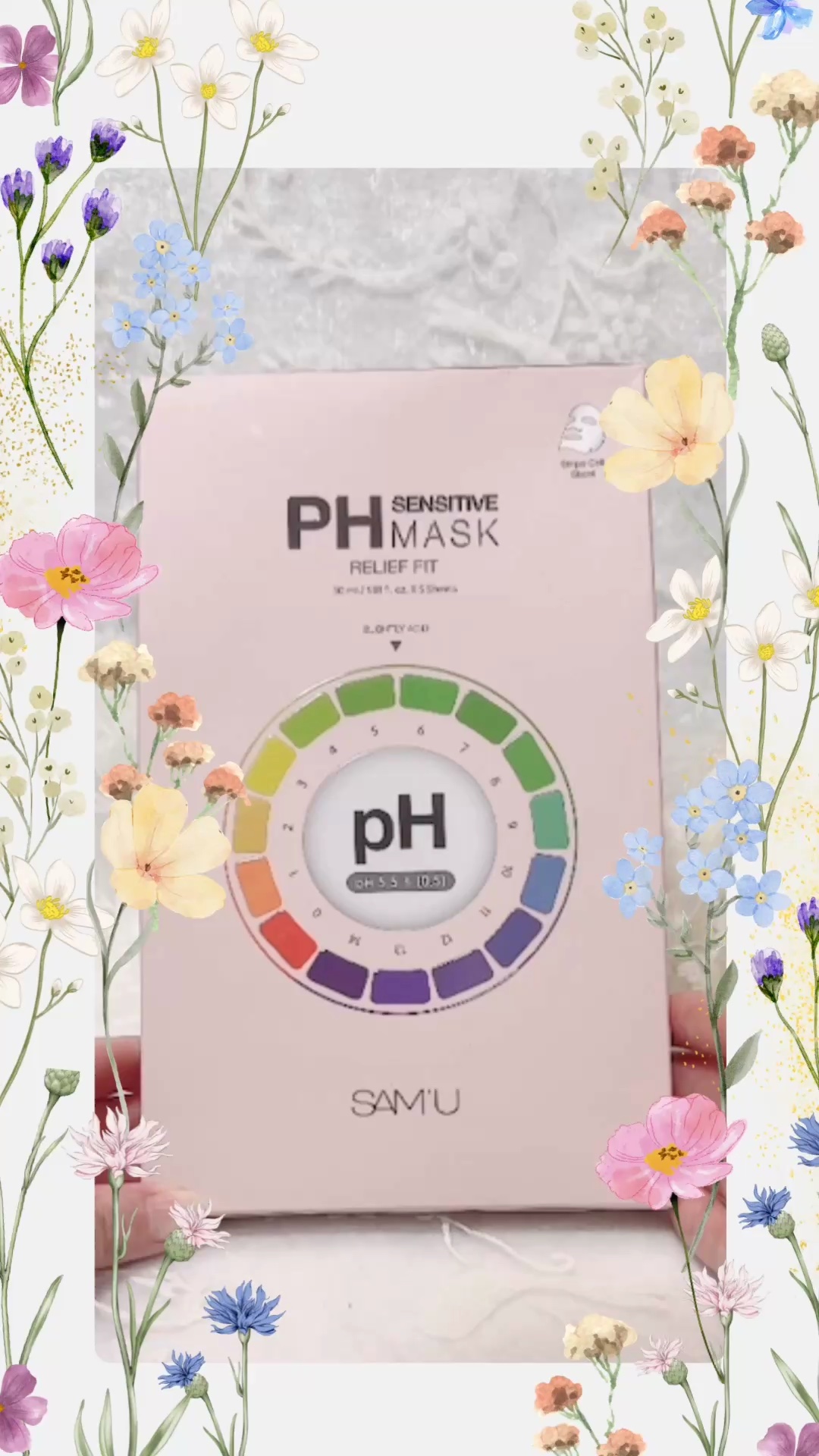 PHセンシティブマスク リリーフフィット/SAM'U/シートマスク・パックの動画クチコミ2つ目