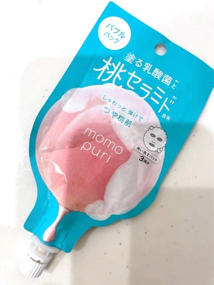 ももぷり フレッシュバブルパック/ももぷり/洗い流すパック・マスクの人気ショート動画