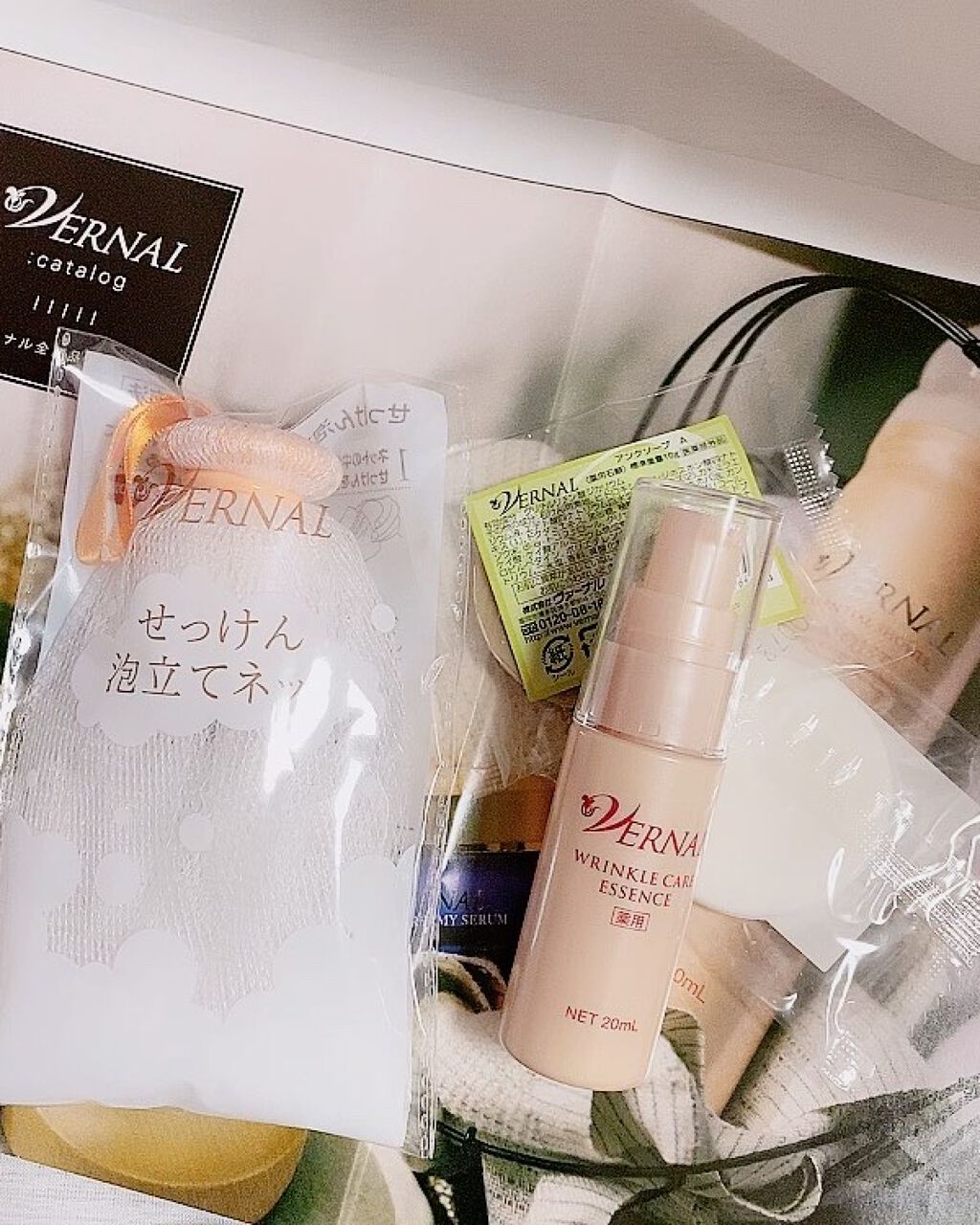 リンクルケアエッセンス/ヴァーナル/美容液の動画クチコミ4つ目