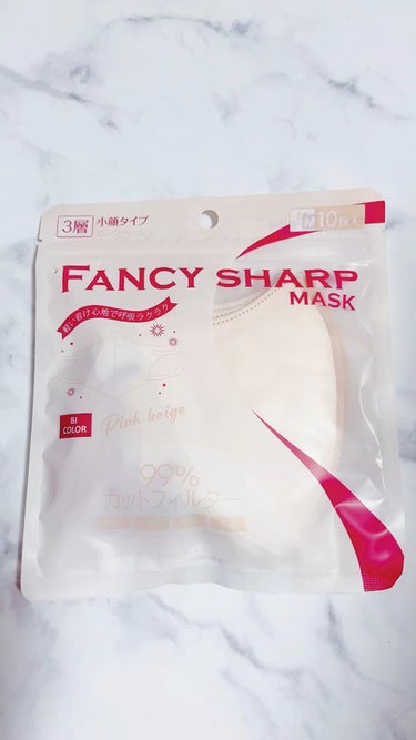 FANCY SHARP MASK/万方商事株式会社/マスクを使ったクチコミ（1枚目）