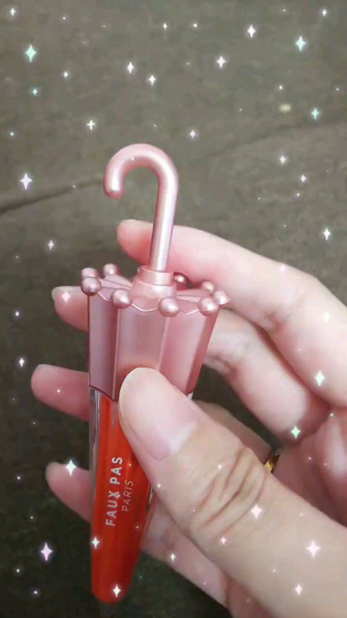 ウォーターアンブレラティント リップ/FAUX PAS PARIS/リップティントの動画クチコミ1つ目