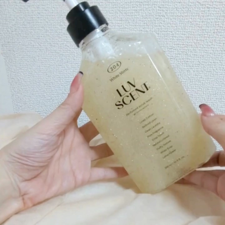 ボディウォッシュ ホワイトシャツ リネンコットン/LUV SCENT/ボディソープを使ったクチコミ（3枚目）