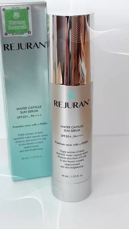 REJURAN ウォーターカプセルUV日焼け止めセラム SPF50+ PA+++ 40ml/REJURAN COSMETICS/日焼け止め・UVケアの人気ショート動画