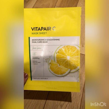ビタペアCデイリーシートマスク/ネイチャーリパブリック/シートマスク・パックの人気ショート動画