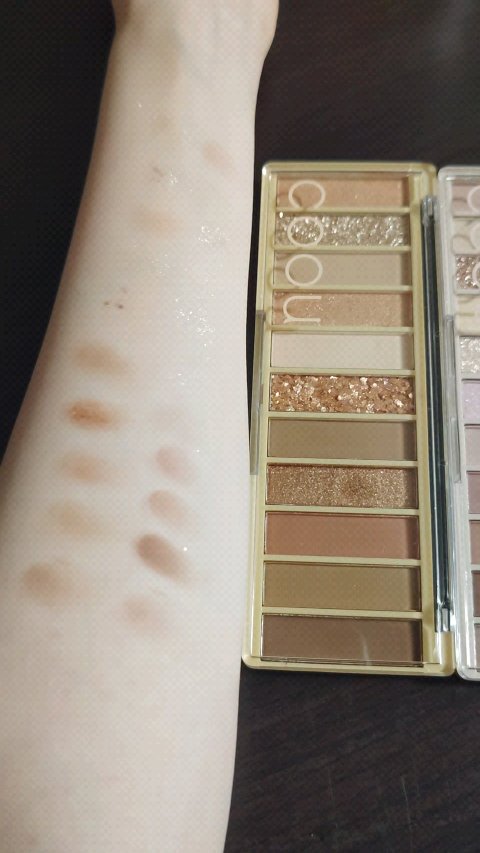 アイシャドウパレット/coou/アイシャドウパレットを使ったクチコミ（3枚目）