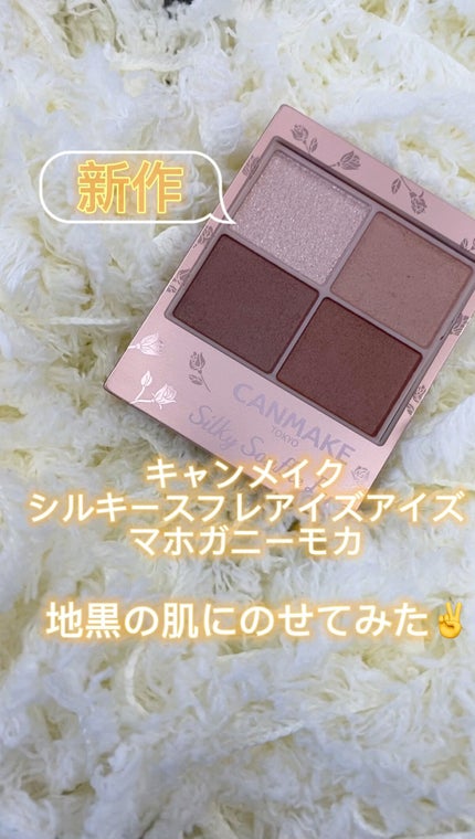 シルキースフレアイズ(マットタイプ)/キャンメイク/アイシャドウパレットの人気ショート動画
