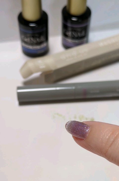 ジェルネイル（ライト対応）/セリア/ジェルネイルを使ったクチコミ（3枚目）