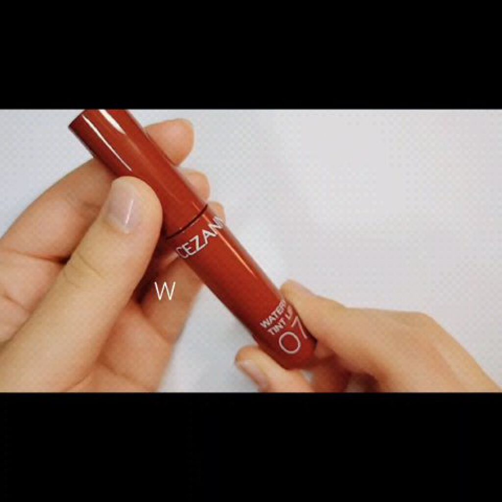 ウォータリーティントリップ/CEZANNE/リップティントを使ったクチコミ（2枚目）