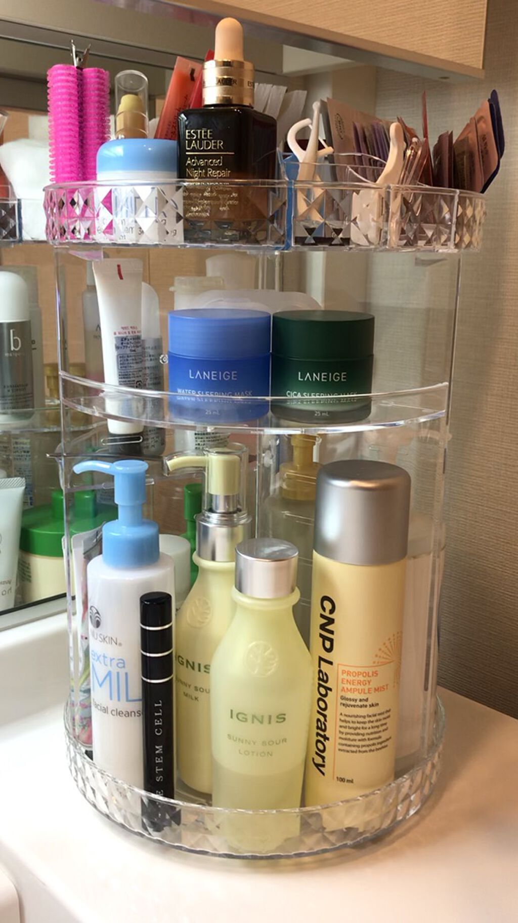 360度回転　メイクオーガナイザー/Amazon Series/その他を使ったクチコミ（1枚目）