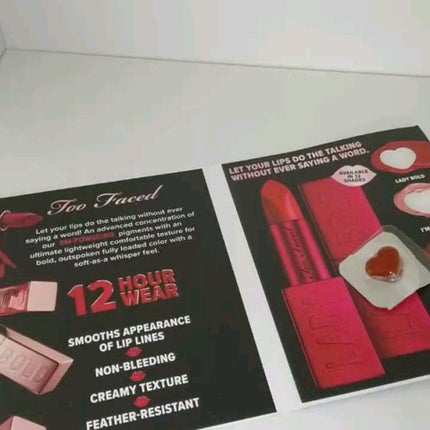 レディ ボールド リップスティック/Too Faced/口紅を使ったクチコミ(1枚目)