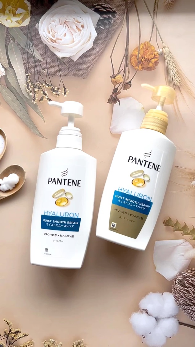 モイストスムースリペア シャンプー/コンディショナー/パンテーン/市販シャンプーを使ったクチコミ（1枚目）