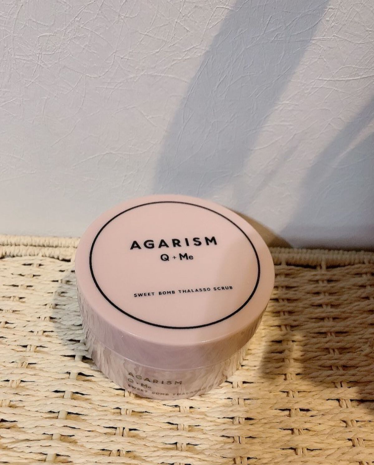 Q+Me スウィート ボム タラソ スクラブ/AGARISM/バストケア・ヒップケアを使ったクチコミ（2枚目）