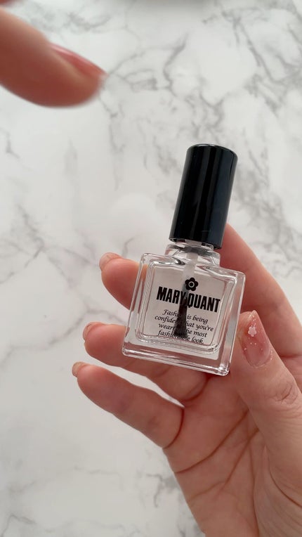 トップ コート /MARY QUANT/ネイルトップコートを使ったクチコミ(1枚目)