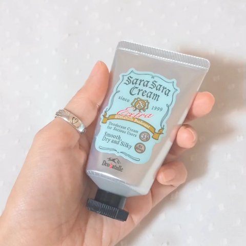 薬用足指さらさらクリーム/デオナチュレ/デオドラント・制汗剤を使ったクチコミ（2枚目）