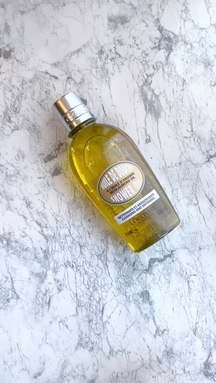 アーモンド モイスチャライジングシャワーオイル/L'OCCITANE/ボディソープを使ったクチコミ(2枚目)