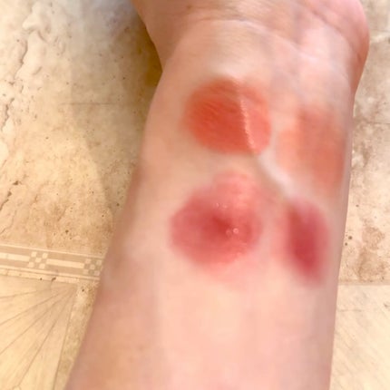 チークトーン リップ&チーク デュオバーム/TONYMOLY/口紅を使ったクチコミ(2枚目)