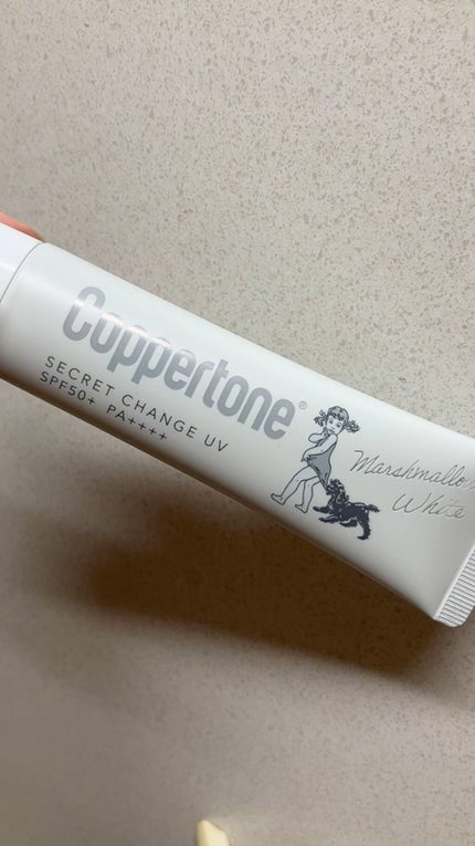 コパトーン シークレットチェンジUV マシュマロホワイト/コパトーン/日焼け止めクリームの人気ショート動画