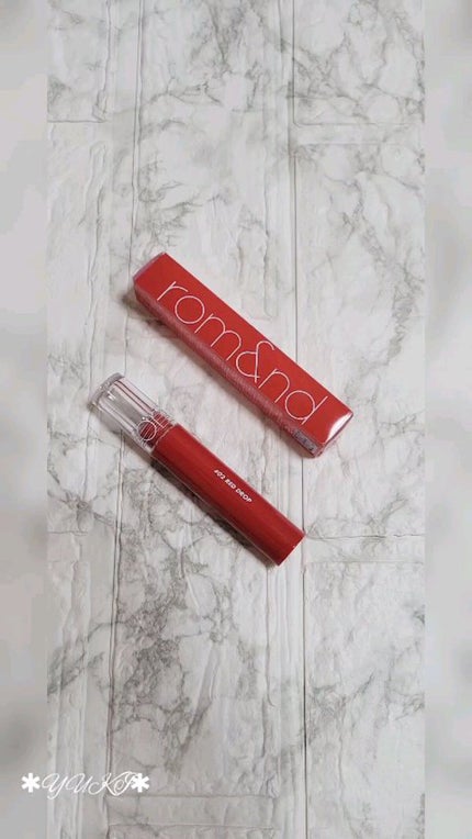 グラスティングウォーターティント/rom&nd/リップティントの人気ショート動画