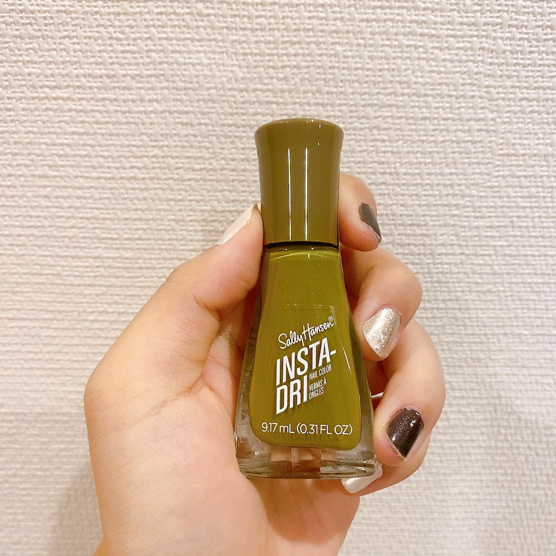 インスタドライ ネイルカラー/サリーハンセン/オールインワンネイルの人気ショート動画