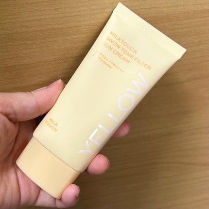 スノートーンフィルターサンクリーム/Milk Touch/日焼け止めクリームの人気ショート動画