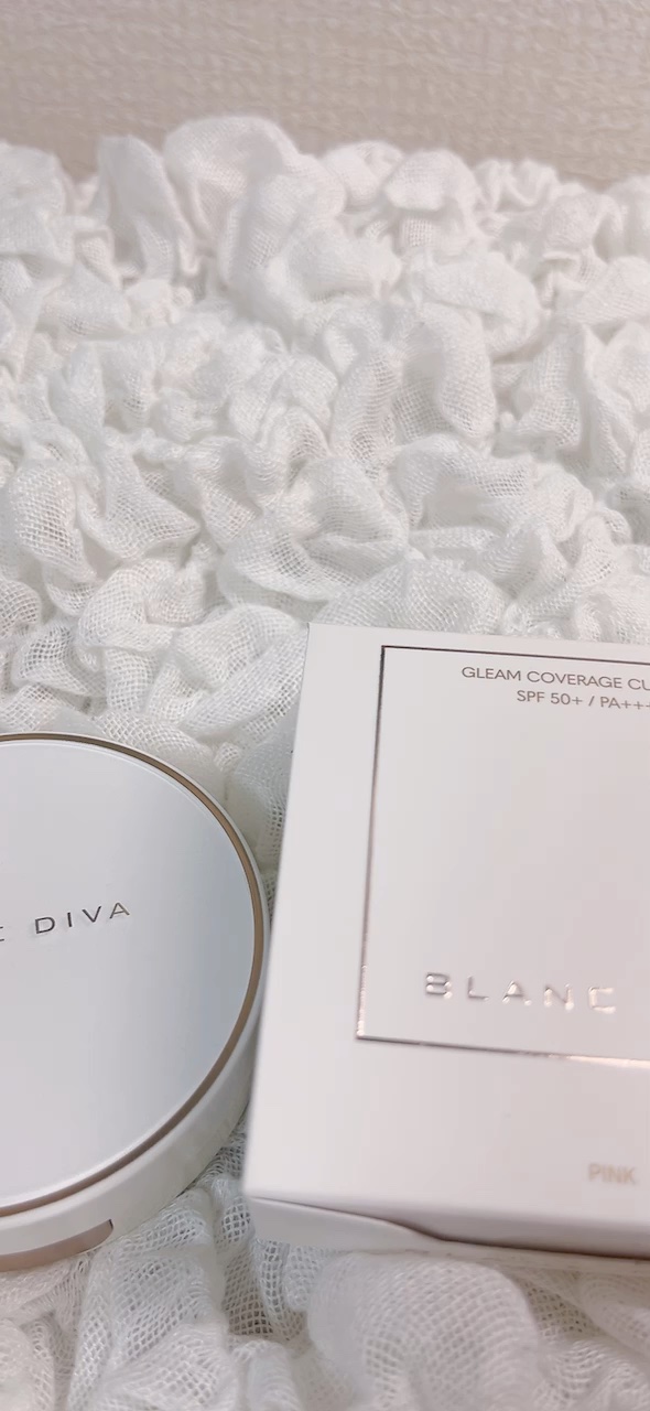 GLEAM COVERAGE CUSHION/BLANC DIVA/クッションファンデーションを使ったクチコミ（1枚目）