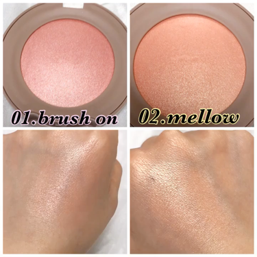 トゥルーディメンショングロウチーク/hince/パウダーチークを使ったクチコミ（2枚目）