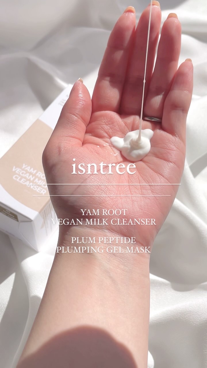 	Yam Rootヴィーガンミルククレンザー/Isntree/ミルククレンジングを使ったクチコミ（1枚目）