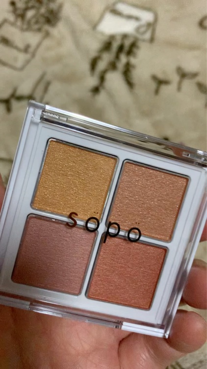 アイパレット/sopo/アイシャドウパレットの動画クチコミ4つ目