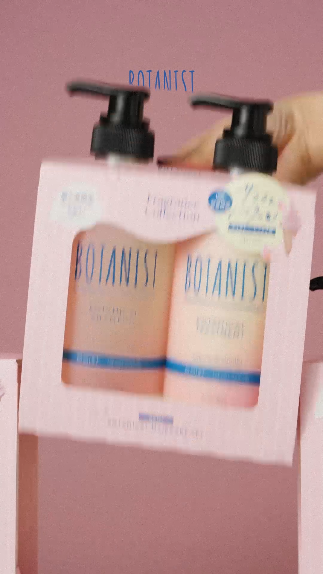 ボタニカルシャンプー・トリートメント サクラ＆バニラの香り モイスト/BOTANIST/市販シャンプーを使ったクチコミ（1枚目）