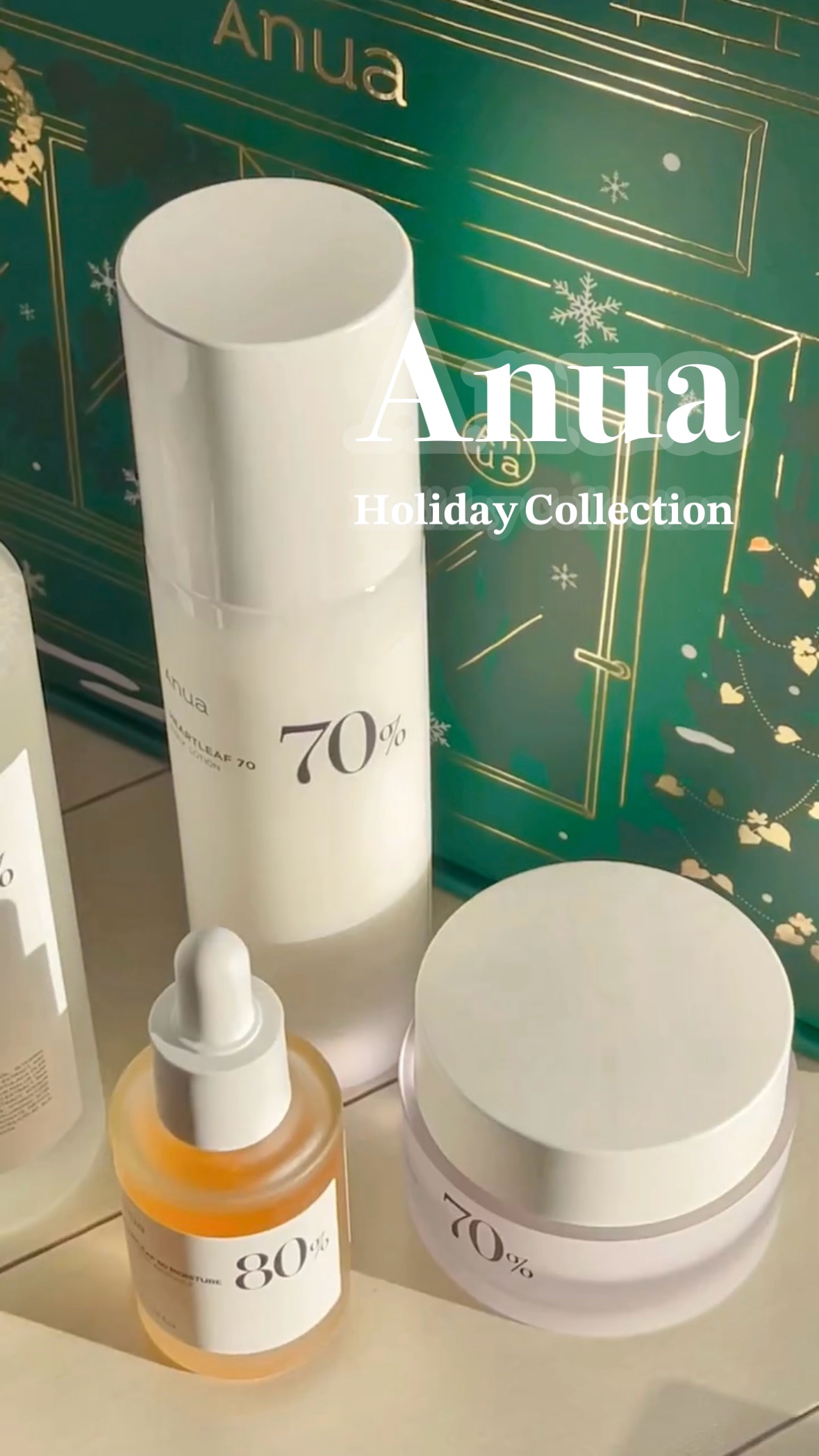 2022 Holiday Collection/Anua/スキンケアキットの動画クチコミ2つ目