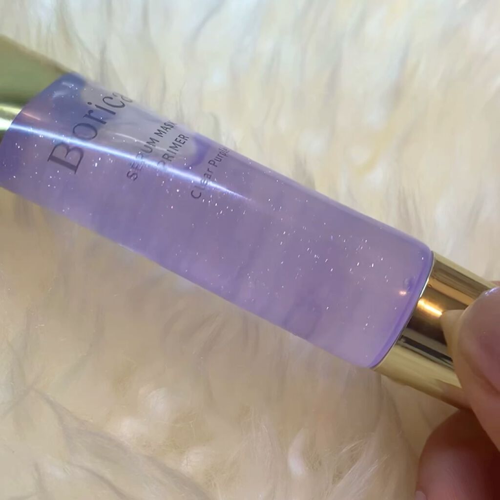 美容液マスクプライマー＜クリアパープル＞/Borica/化粧下地を使ったクチコミ（3枚目）