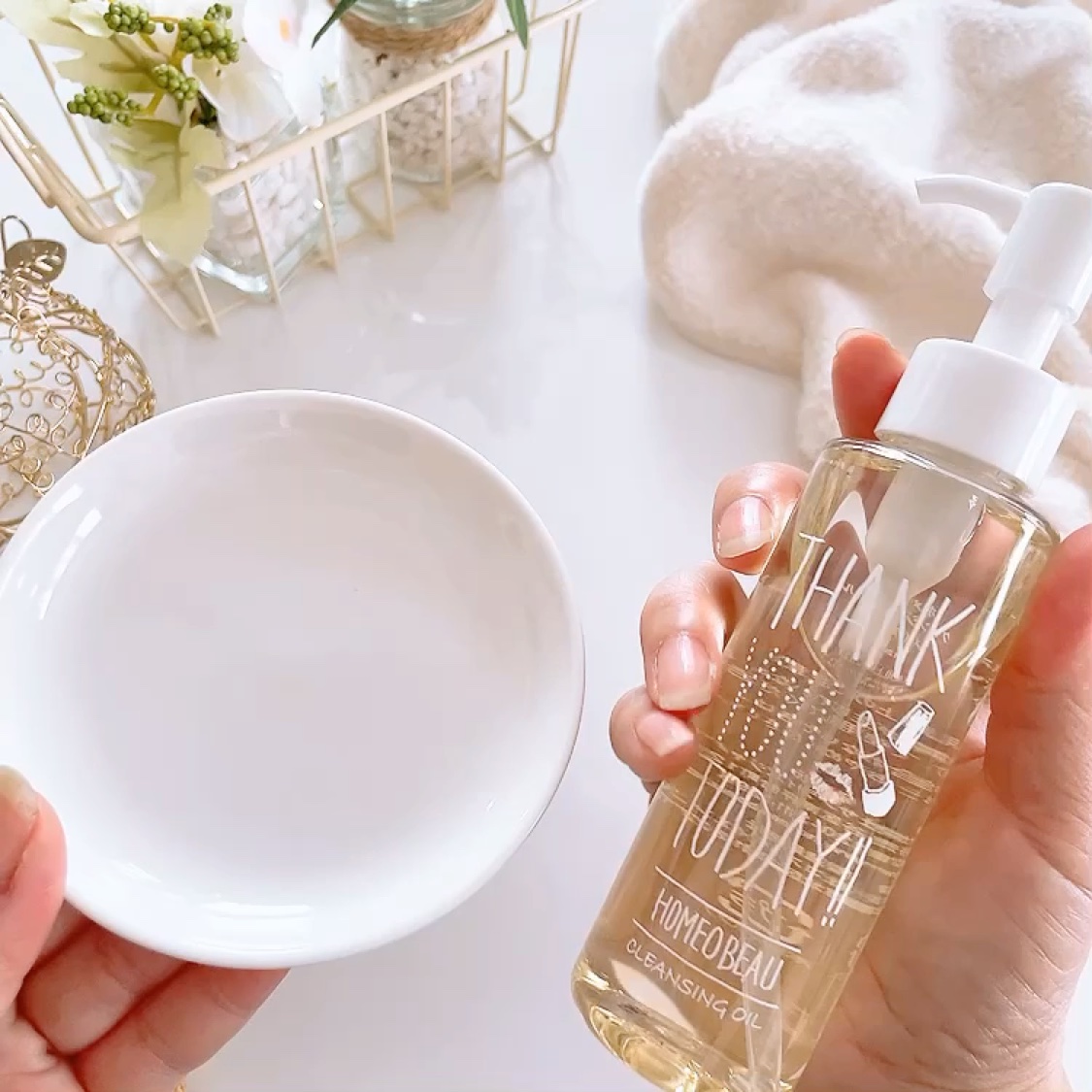 クレンジングオイル/Homeo Beau/オイルクレンジングを使ったクチコミ（2枚目）