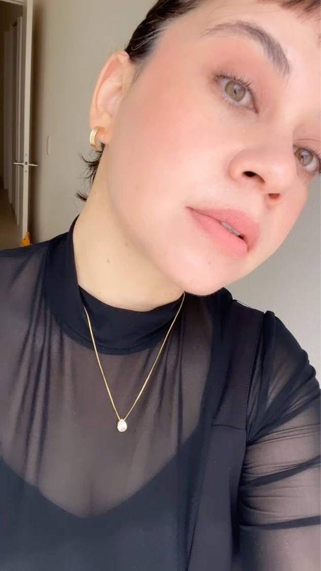 リップアンドチーク ブラーリープリンポット/fwee/口紅を使ったクチコミ（3枚目）