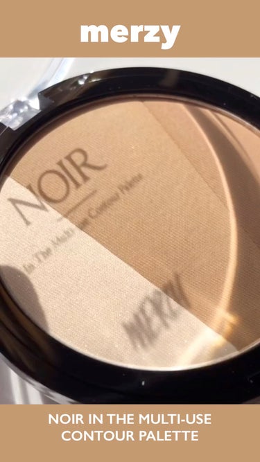 NOIR IN THE MULTI-USE CONTOUR PALETTE/MERZY/シェーディングの人気ショート動画