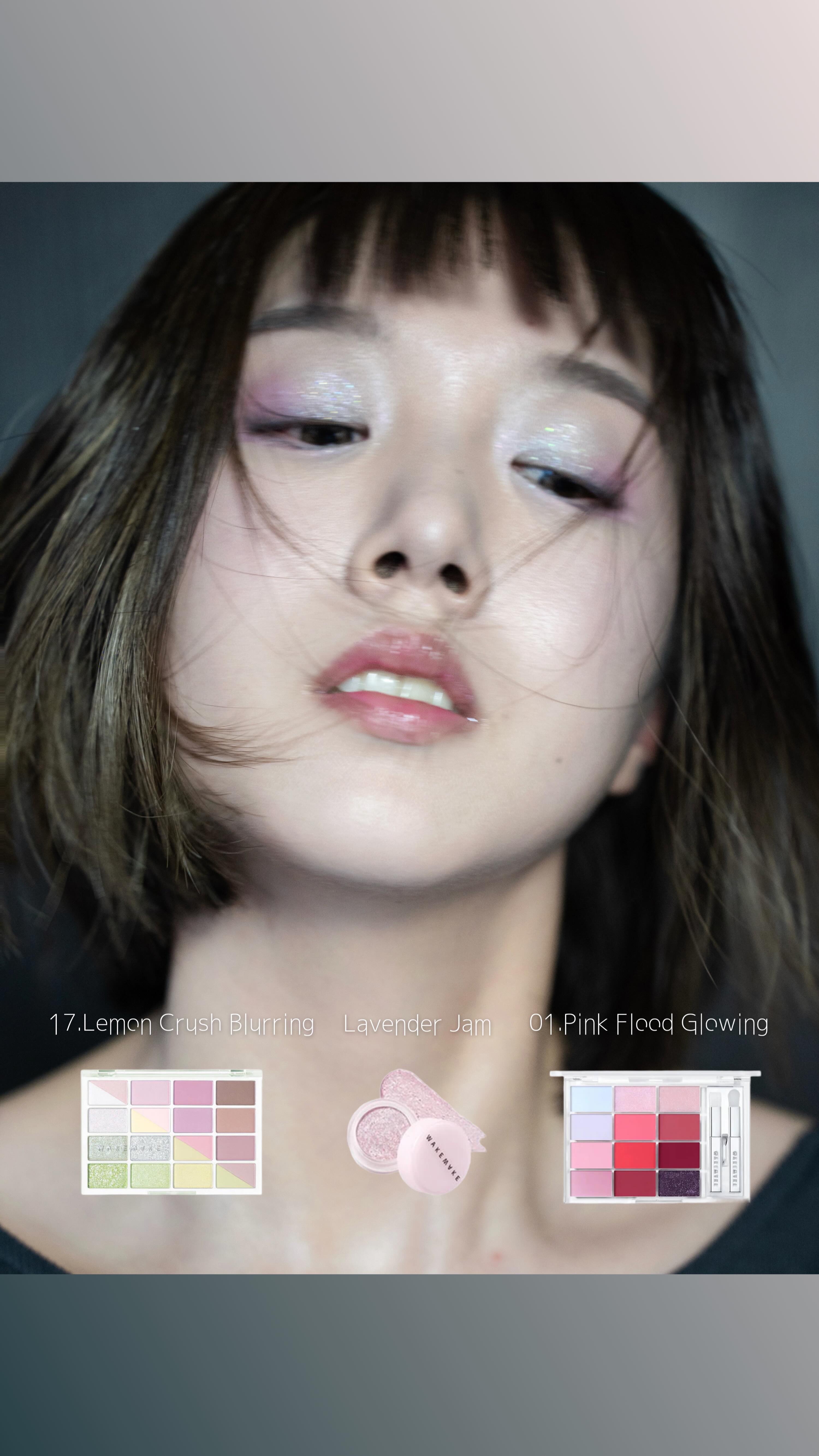 ソフトブラーリングアイパレット/wakemake/アイシャドウパレットを使ったクチコミ（1枚目）