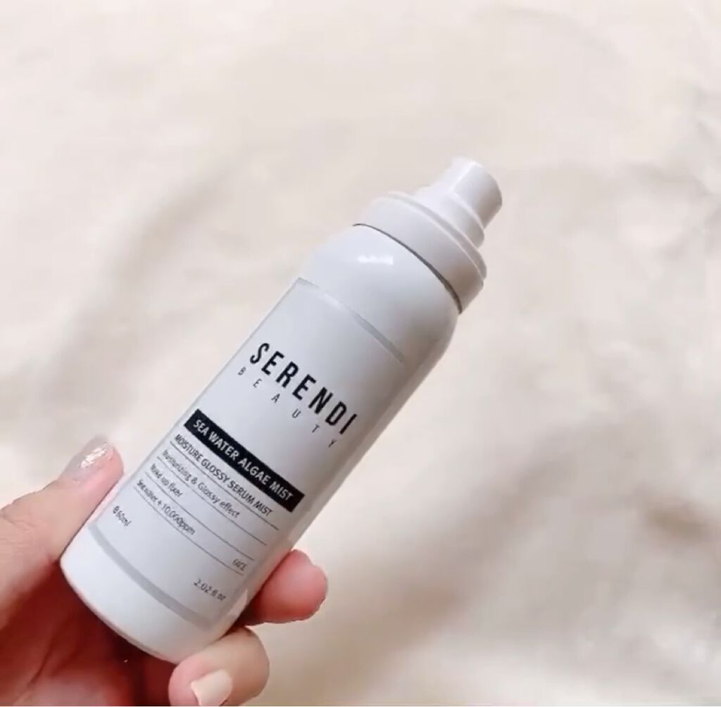 SEA WATER ALGAE MIST/SERENDI BEAUTY/ミスト状化粧水の動画クチコミ2つ目