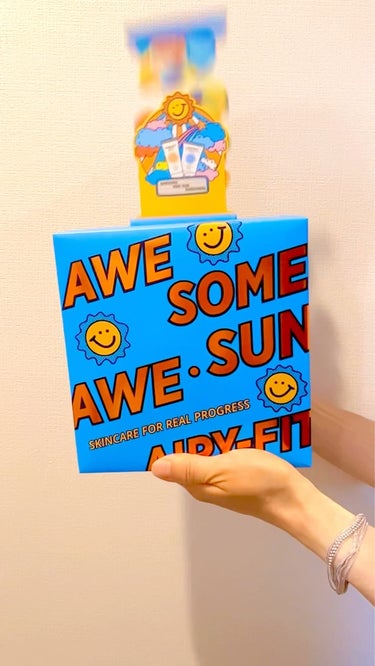 AWE・SUN AIRY-FIT Daily Moisurizer With Sunscreen/JUMISO/日焼け止め・UVケアを使ったクチコミ（2枚目）