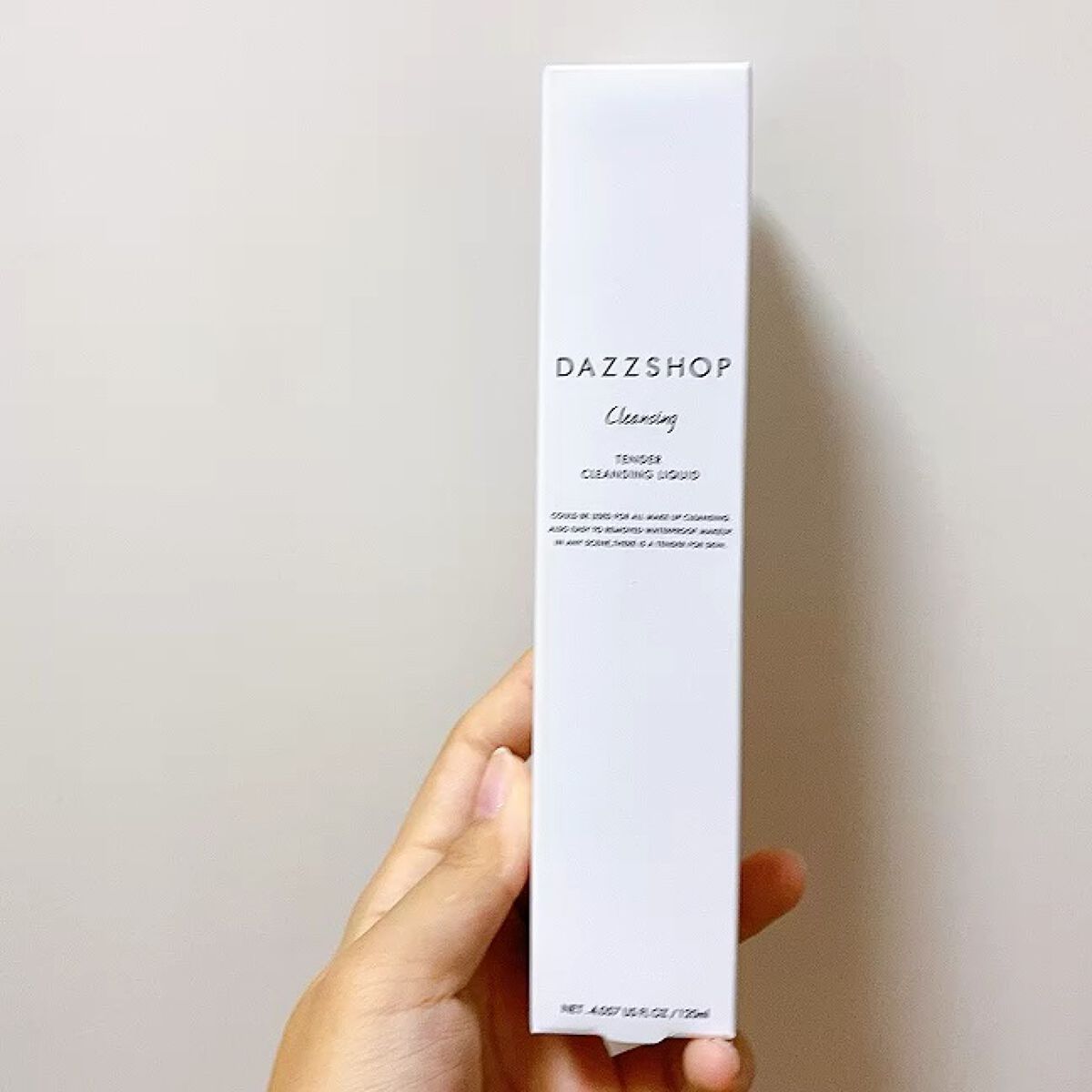 テンダークレンジングリキッド/DAZZSHOP/クレンジングジェルの動画クチコミ3つ目