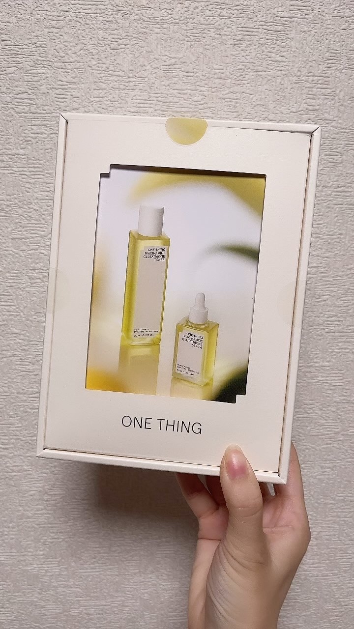 ナイアシンアミドグルタチオンマスク/ONE THING/シートマスク・パックを使ったクチコミ（1枚目）