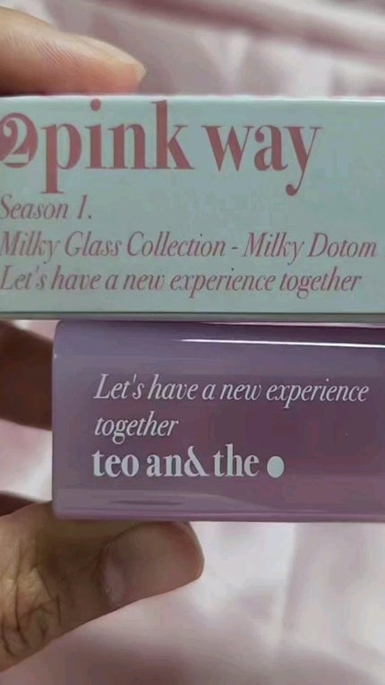 teo and the Milky Dotom Tint/タオアンダー/リップグロスの人気ショート動画