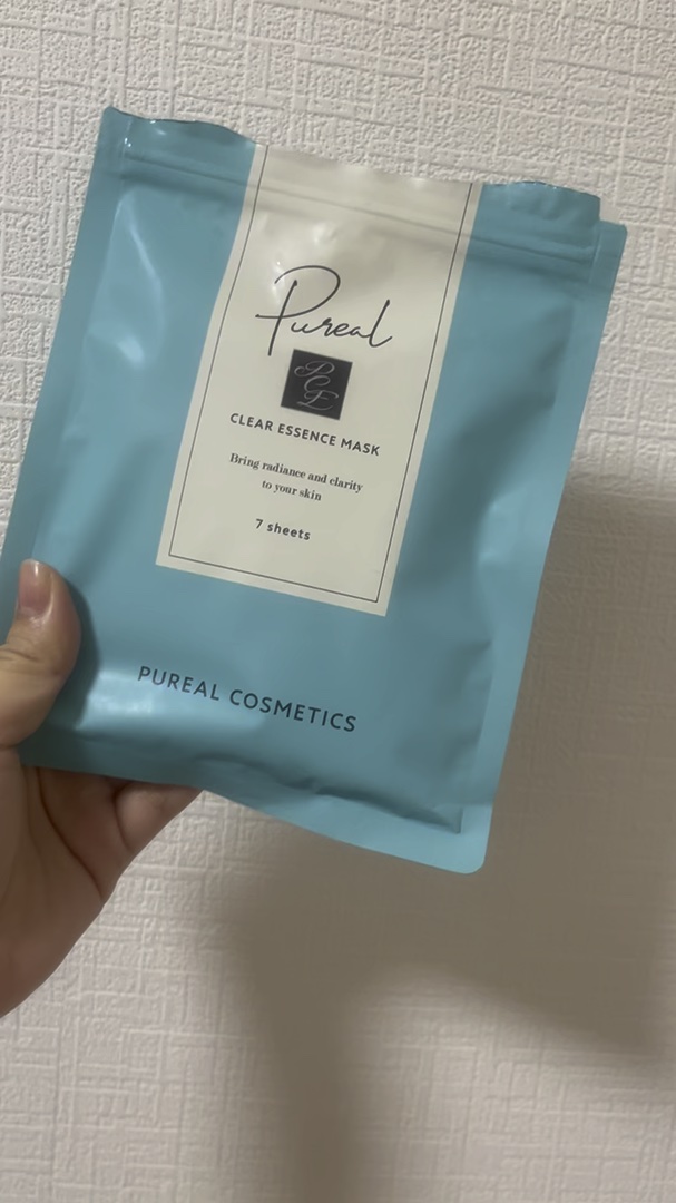 クリアエッセンスマスク/ピュレア/シートマスク・パックの人気ショート動画