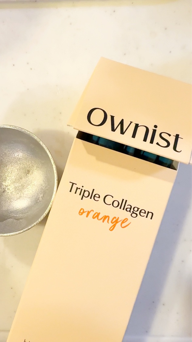 トリプルコラーゲン オレンジ/Ownist/美容サプリメントを使ったクチコミ（2枚目）