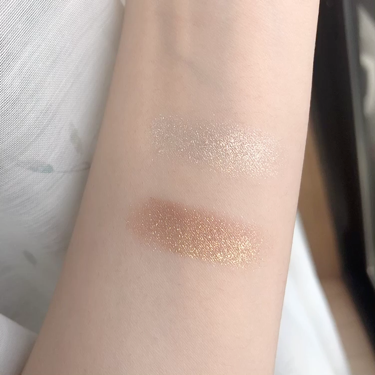 グリッタープリズム シャドウ/MISSHA/グリッターを使ったクチコミ（3枚目）
